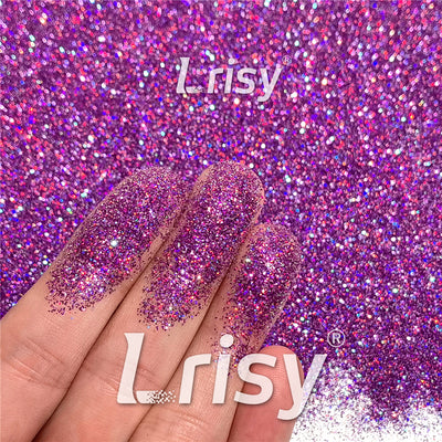 Custom Mixed Deep Purple Galaxy Extra Fine Holographic Glitter GEX800 (By Chris.e KC)