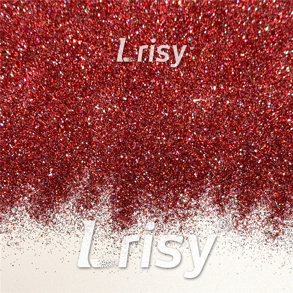 Custom Mixed Red Galaxy Extra Fine Holographic Glitter GEX300 (By Chris.e KC)