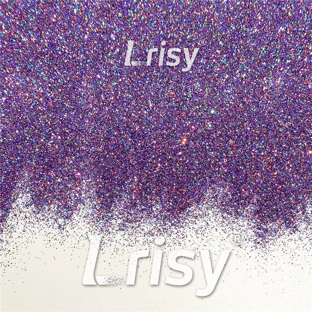 Custom Mixed Light Purple Galaxy Extra Fine Holographic Glitter GEX802 (By Chris.e KC)