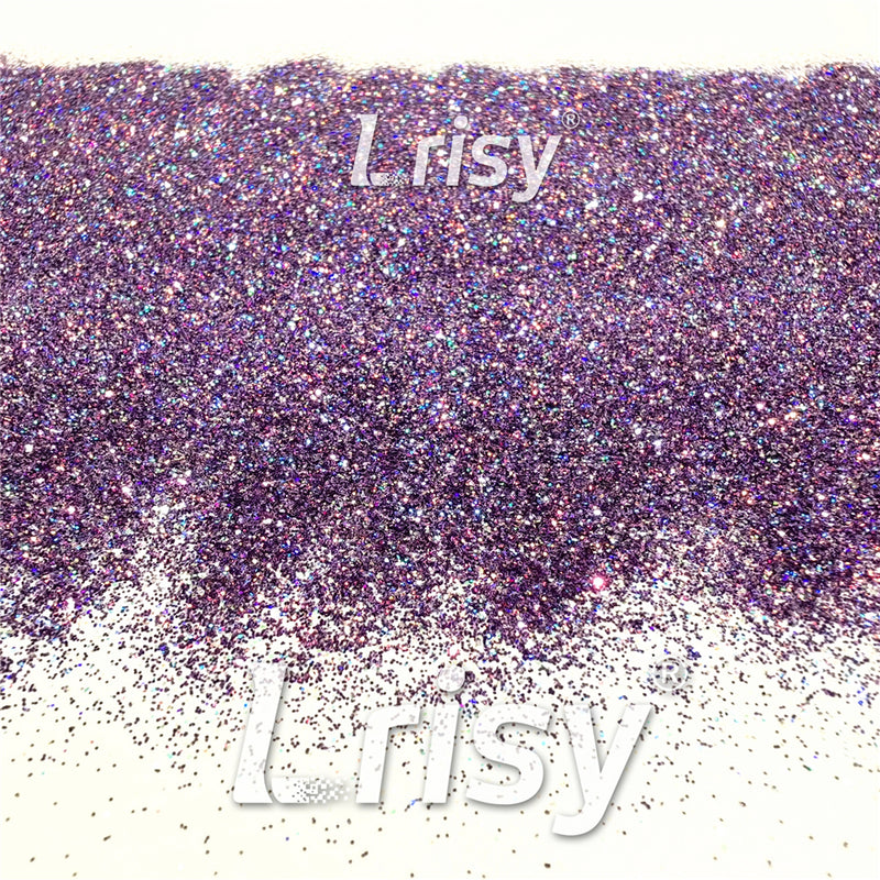 Custom Mixed Light Purple Galaxy Extra Fine Holographic Glitter GEX802 (By Chris.e KC)