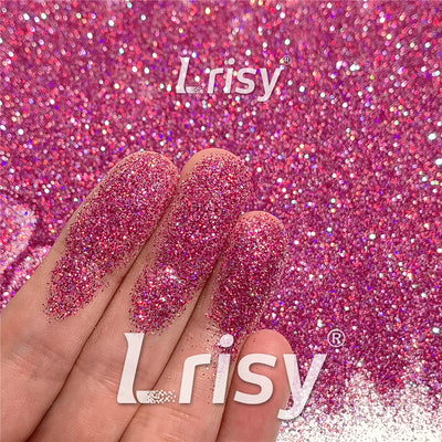 Custom Mixed Rose Red Galaxy Extra Fine Holographic Glitter GEX912 (By Chris.e KC)