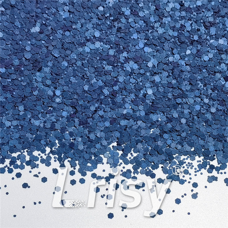 Mixed Glow In The Dark (Reflect Light At Night) Sea Blue To Sky Blue Glitter FC-FG715