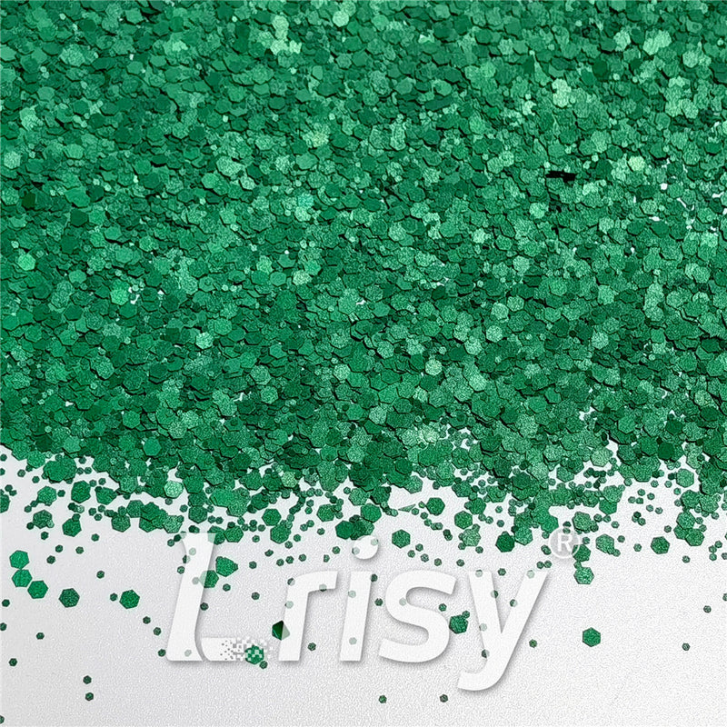 Mixed Glow In The Dark (Reflect Light At Night) Green Glitter FC-FG600