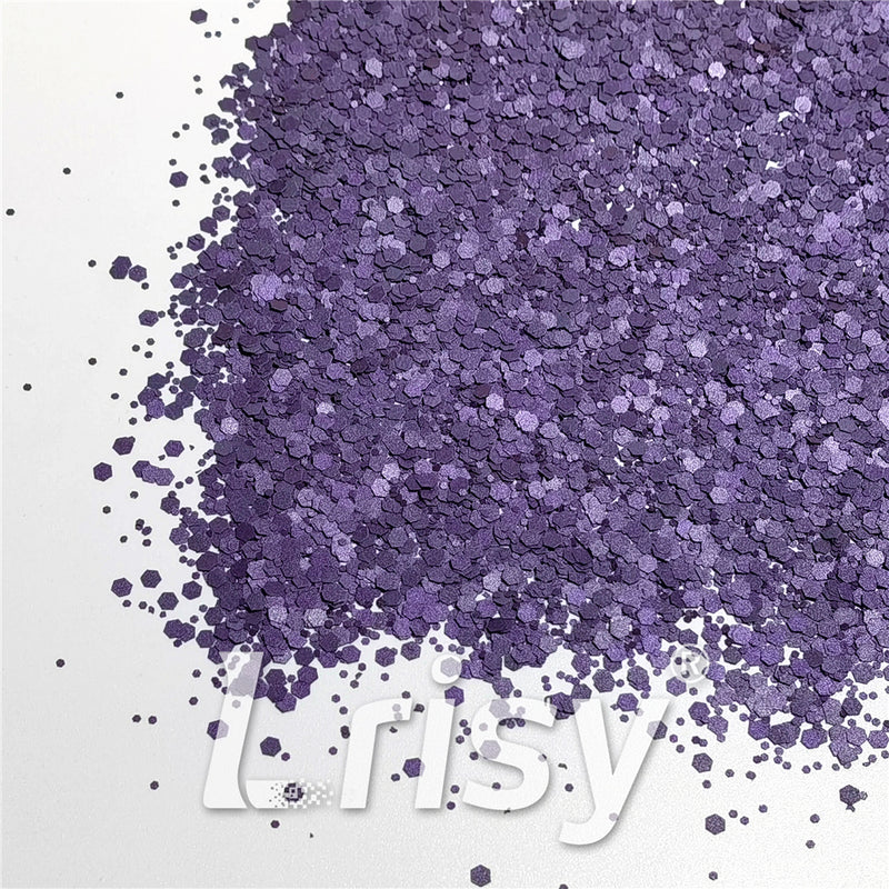 Mixed Glow In The Dark (Reflect Light At Night) Purple Glitter FC-FG800