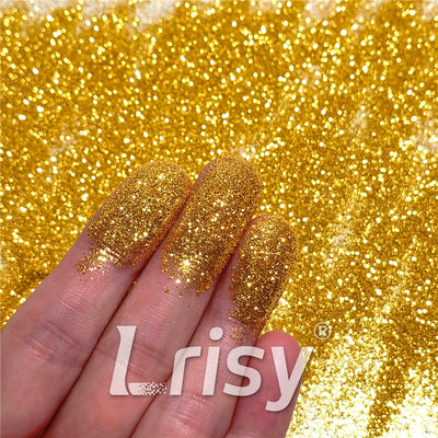 0.3mm Lemon Gold Glitter Pure Color B0221