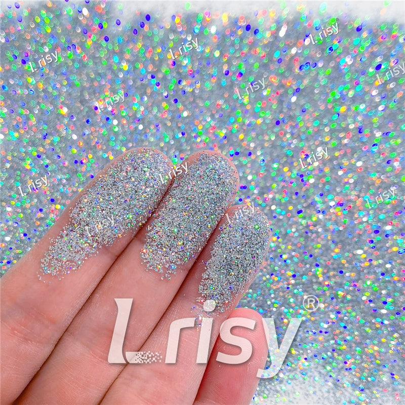 0.2mm Holographic Silver Extra Fine Glitter (Ultra-thin) LB0100 – Lrisy