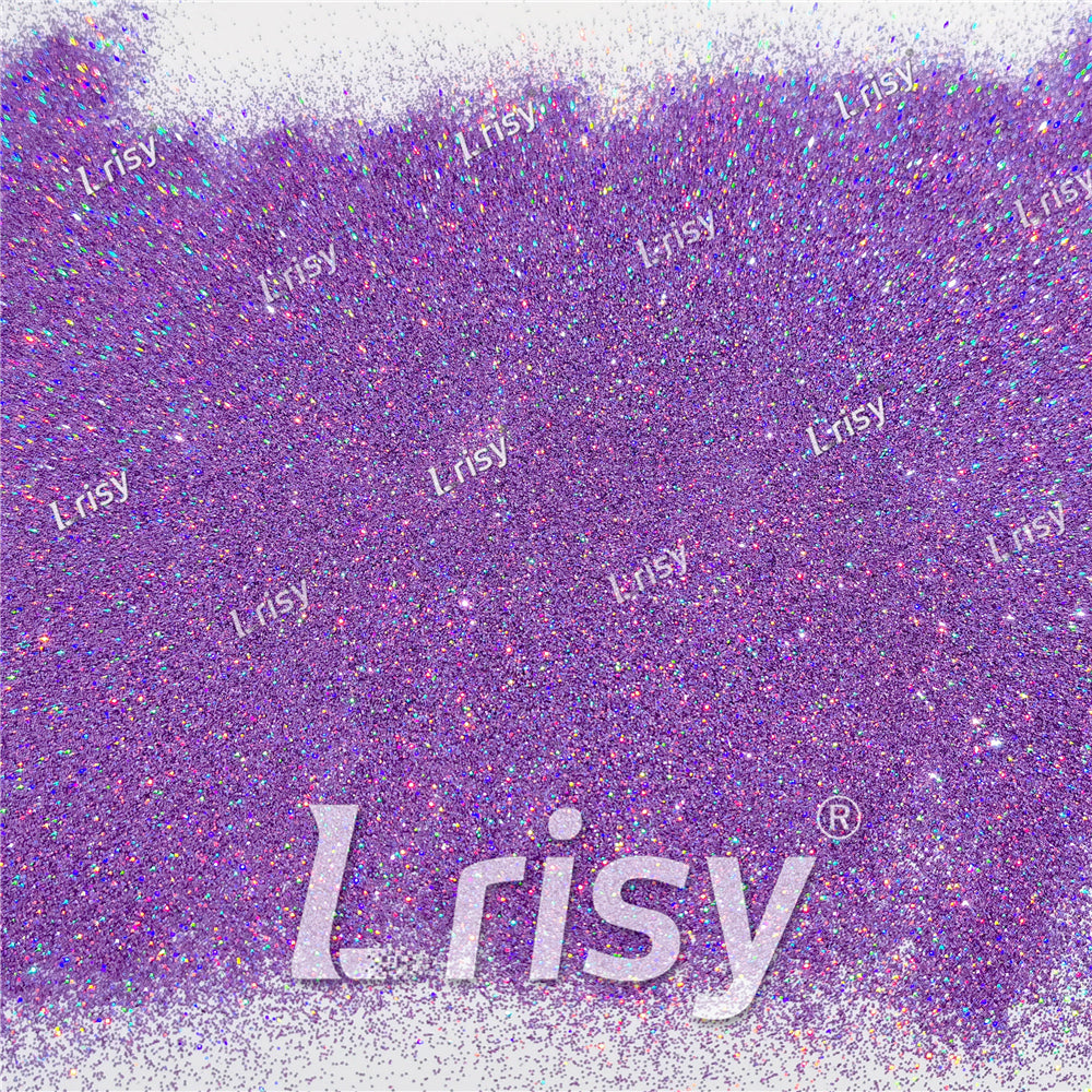 0.2mm Holographic Light Purple Extra Fine Glitter (Ultra-thin) LB0802