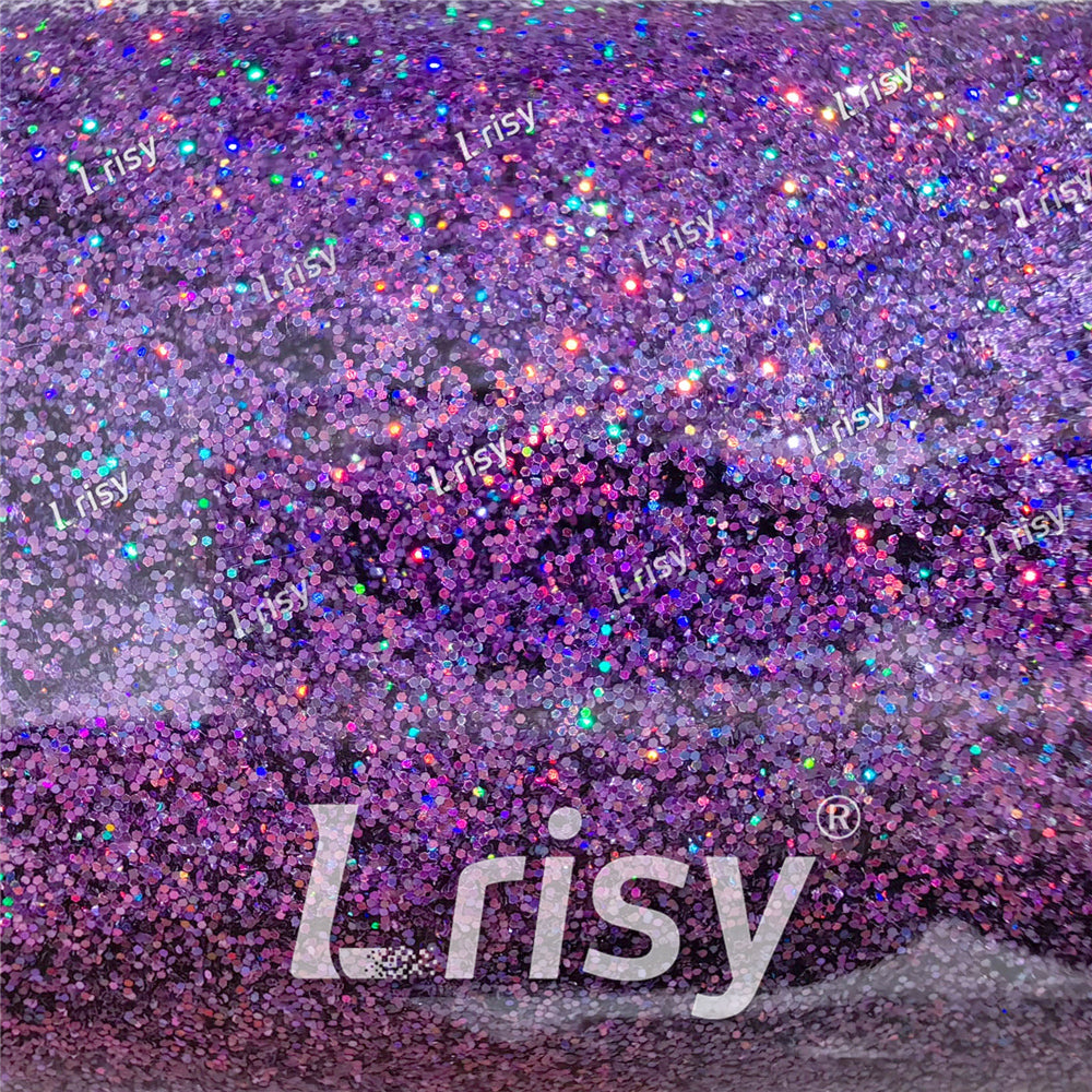 0.2mm Holographic Light Purple Extra Fine Glitter (Ultra-thin) LB0802