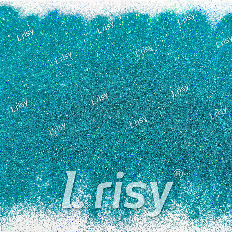 0.2mm Holographic Teal Green Extra Fine Glitter (Ultra-thin) LB0702
