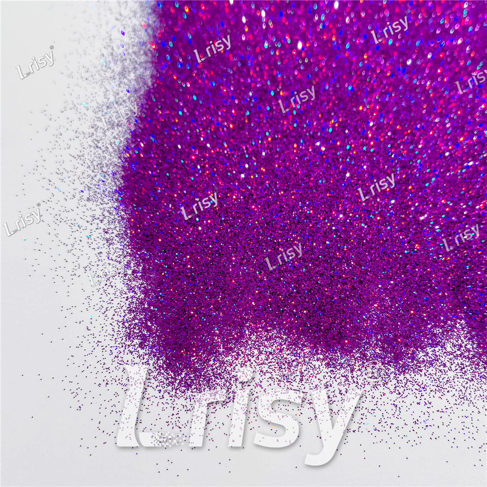 0.2mm Holographic Purple Extra Fine Glitter (Ultra-thin) LB0800