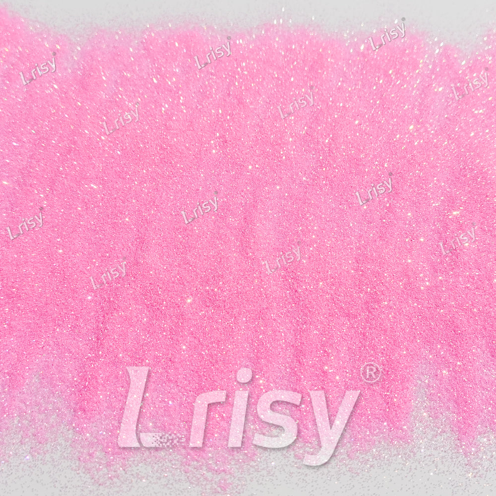 0.2mm Rose Pink Iridescent Solvent Resistant Glitter S510R