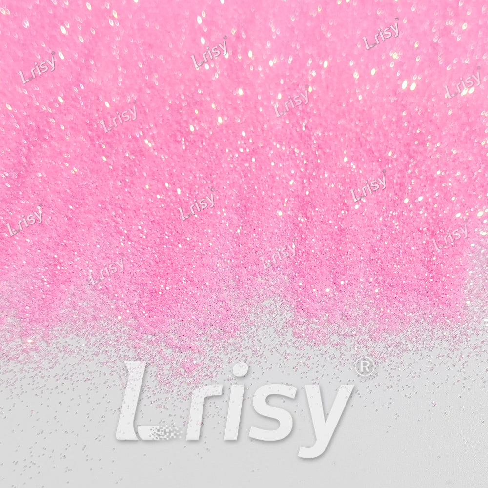 0.2mm Rose Pink Iridescent Solvent Resistant Glitter S510R