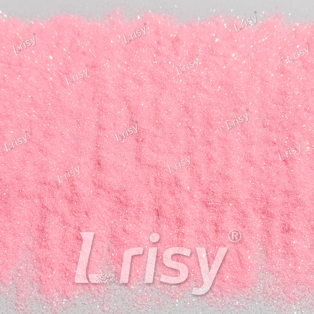 0.2mm Pale Pink Iridescent Solvent Resistant Glitter S502R