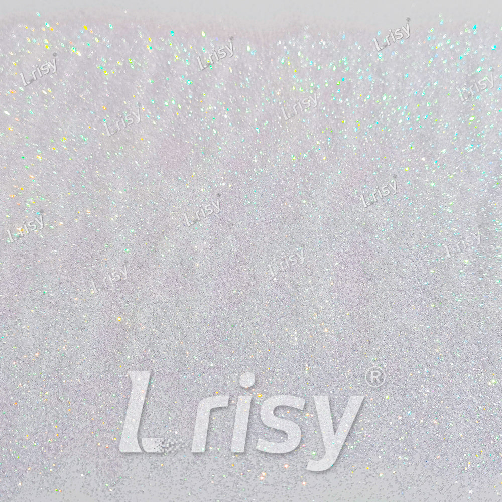 0.2mm Dream Pink And White Iridescent Solvent Resistant Glitter S321A