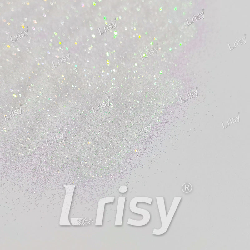 0.2mm Dream Green And White Iridescent Solvent Resistant Glitter S325R