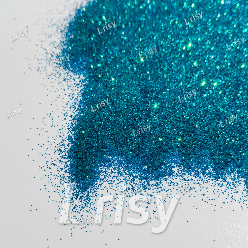 0.4mm Lake Blue Brightness Iridescent Glitter F336R