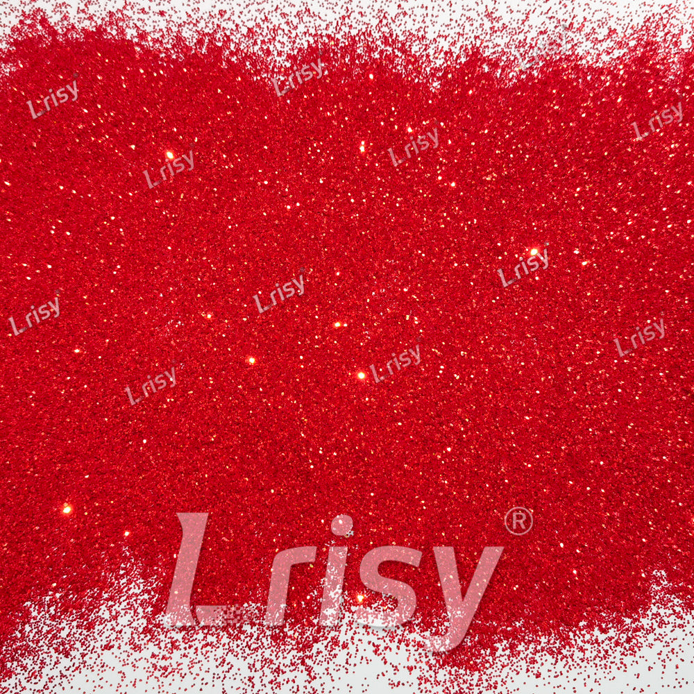 0.4mm Red Brightness Iridescent Glitter F338AR