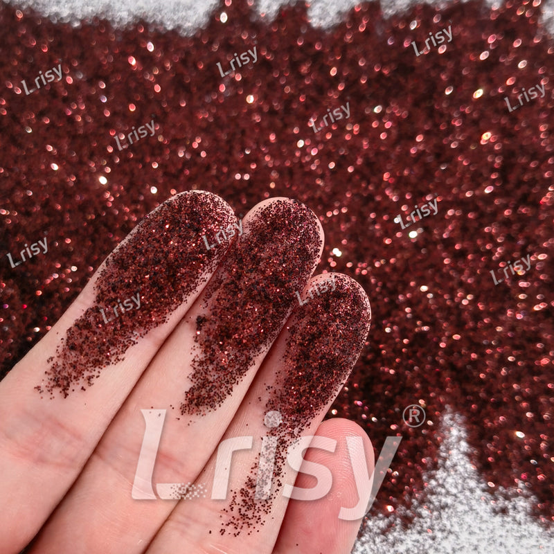 0.3mm Brazilian Dark Brown (Coffee) Solid Color Glitter B0405