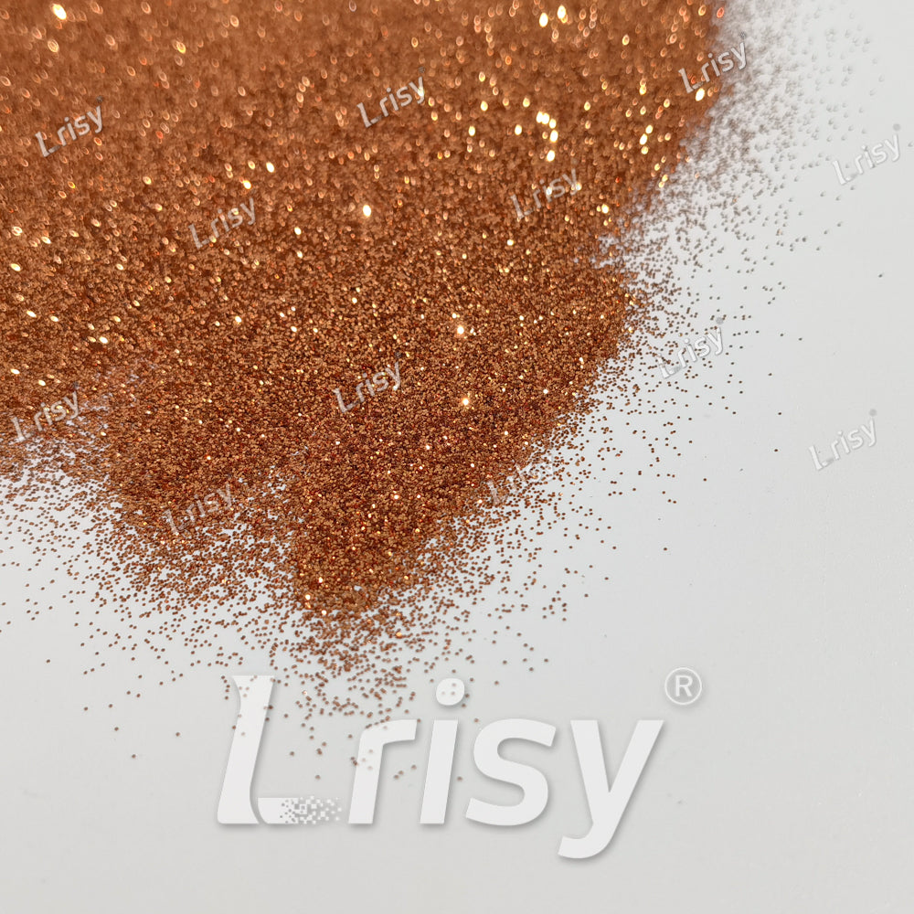 0.3mm Light Coppery Solid Color Glitter B0404