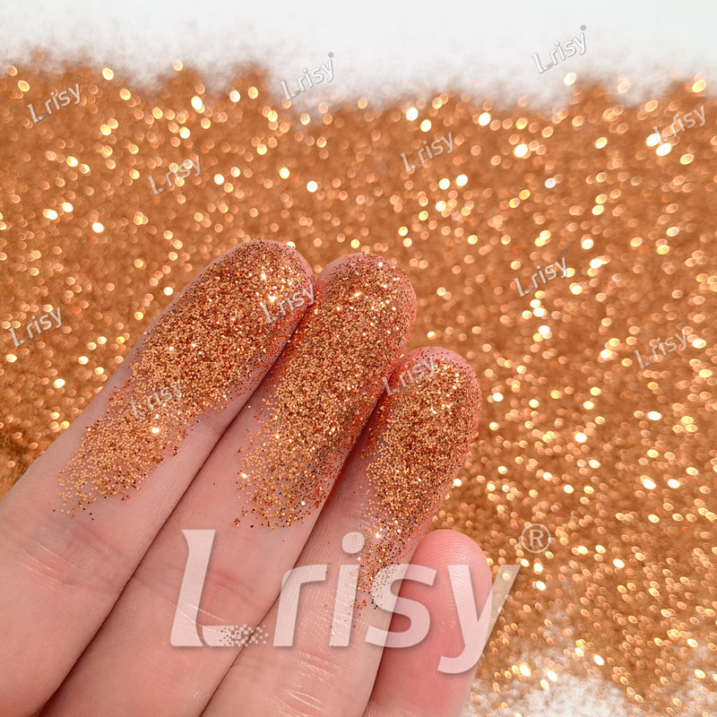 0.3mm Light Coppery Solid Color Glitter B0404