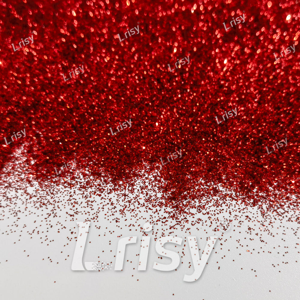 0.3mm Chinese Red Solid Color Glitter B0306