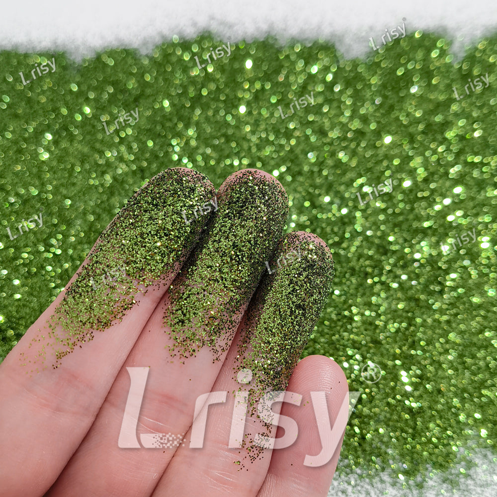 0.3mm Olive Green Solid Color Fine Glitter B0621