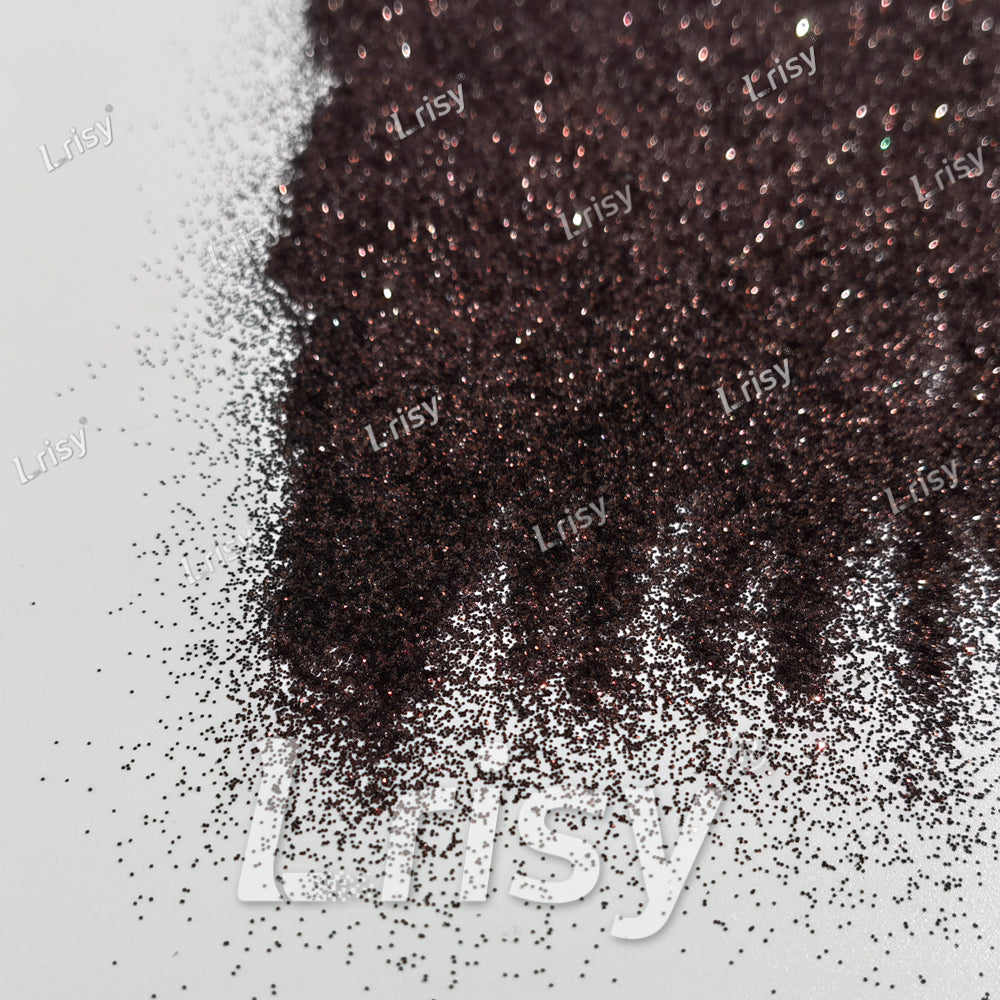 0.3mm Black Mountain Brown Solid Color Glitter B0411