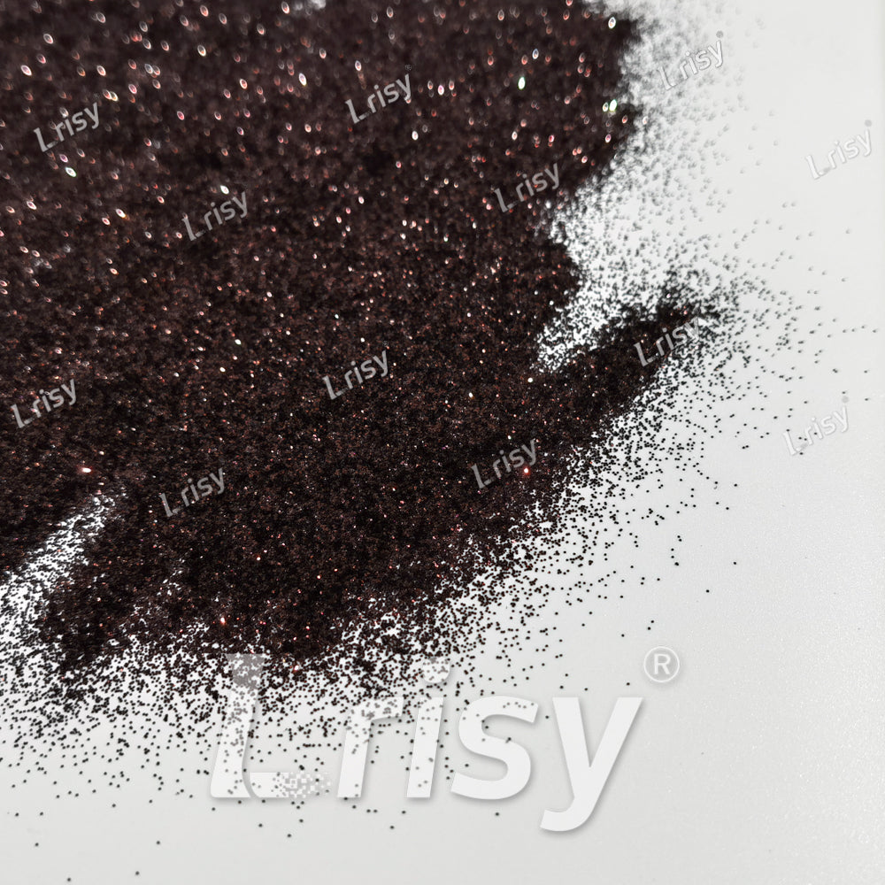 0.3mm Black Mountain Brown Solid Color Glitter B0411
