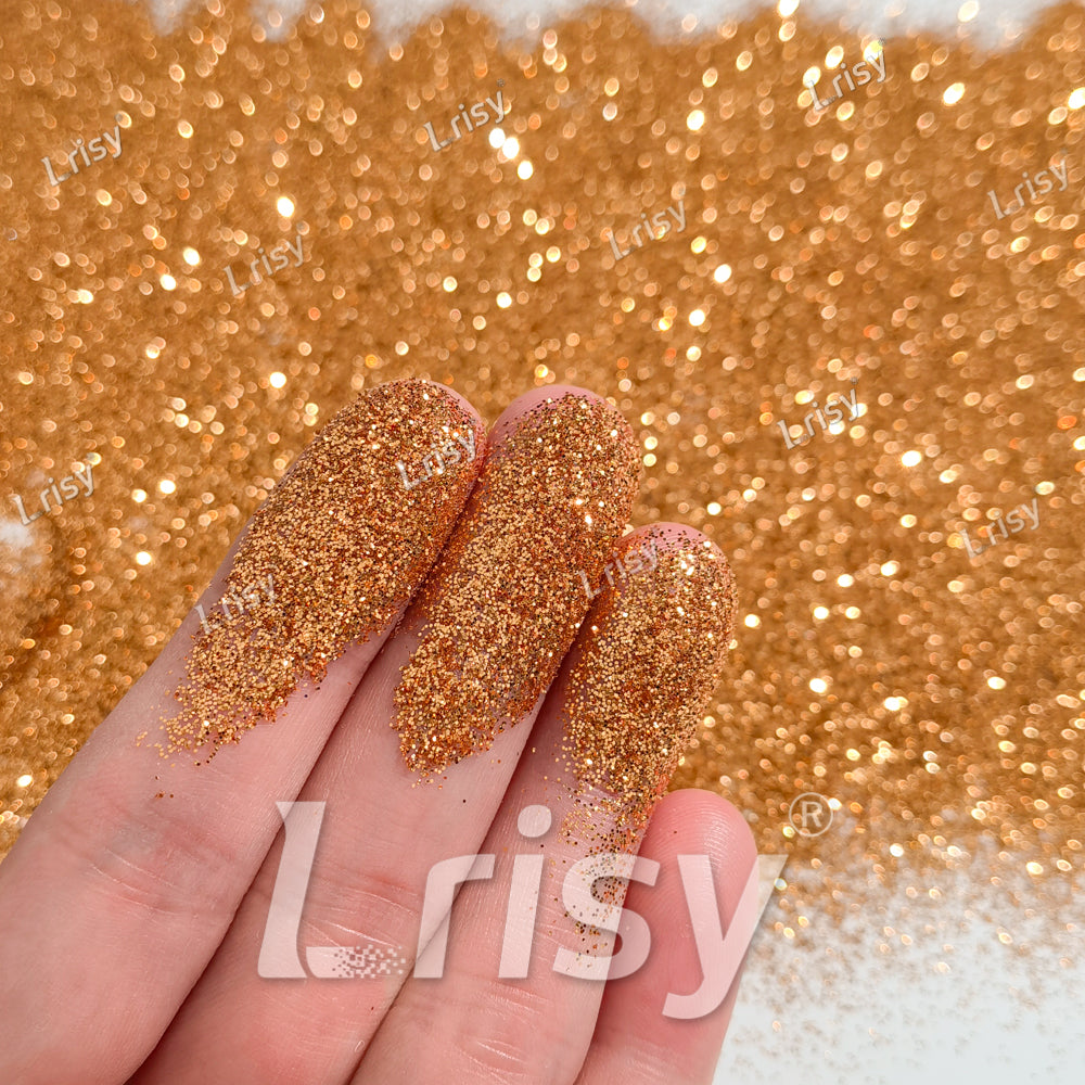 0.3mm Dark Tan Solid Color Glitter B0403