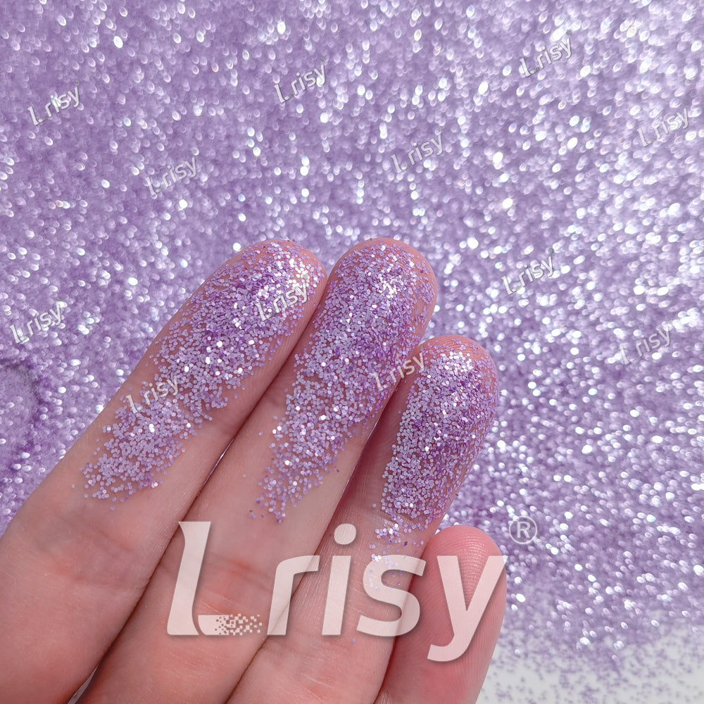 0.4mm Wisteria Solid Colored Matts Materials Glitter LRI-306