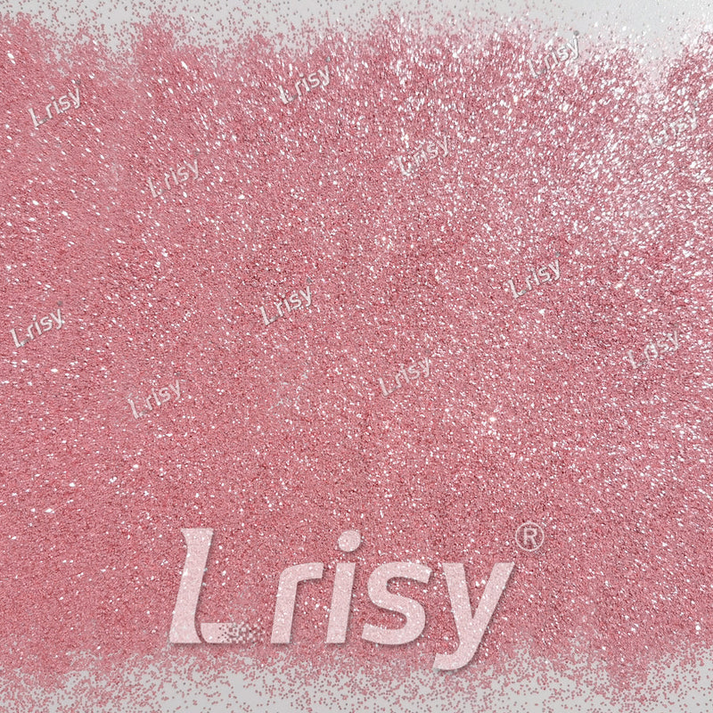 0.4mm Rose Pink Solid Colored Matts Materials Glitter LRI-308