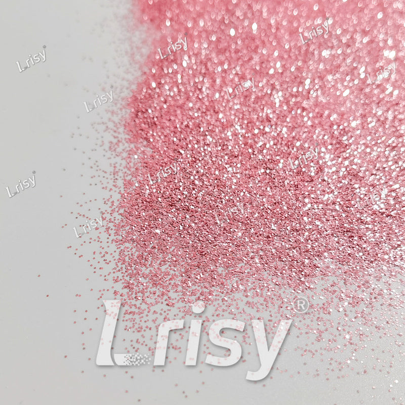 0.4mm Rose Pink Solid Colored Matts Materials Glitter LRI-308