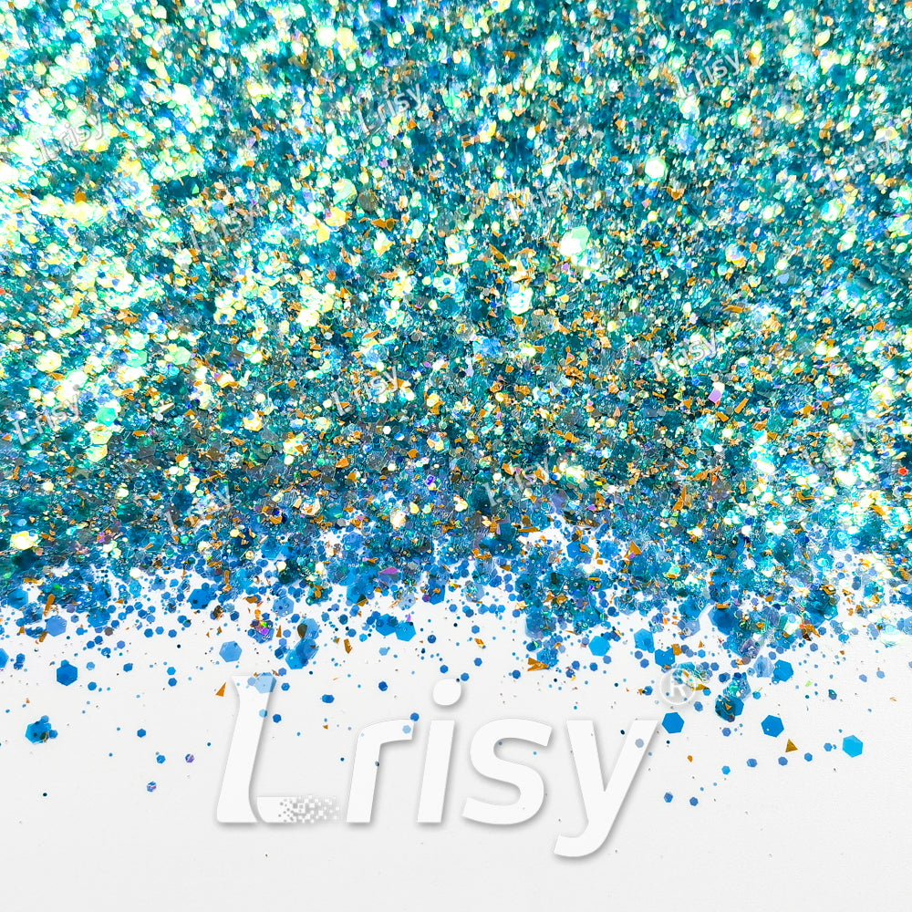 Custom Mixed Iridescent Glitter MIX086 (By KC)