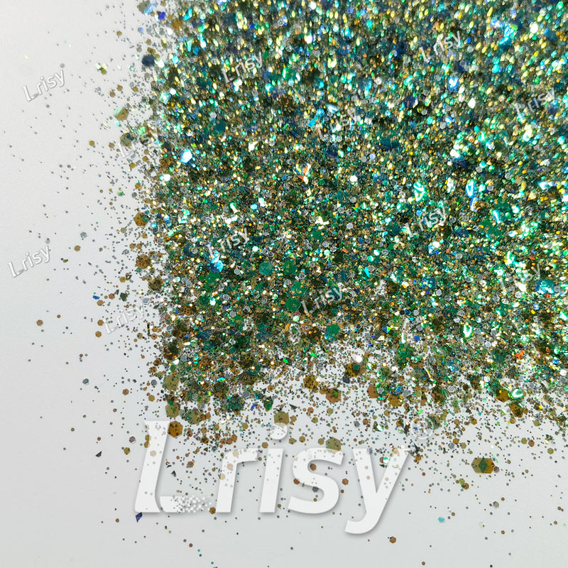 Custom Mixed Iridescent Glitter MIX087 (By KC)