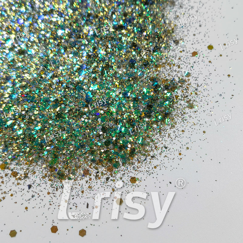 Custom Mixed Iridescent Glitter MIX087 (By KC)