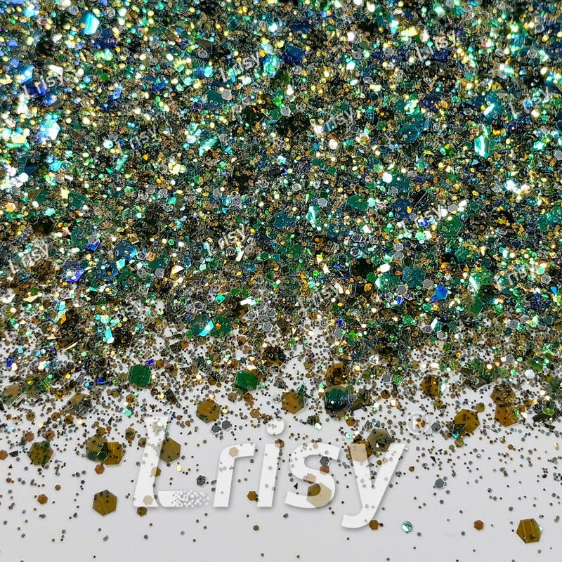 Custom Mixed Iridescent Glitter MIX087 (By KC)
