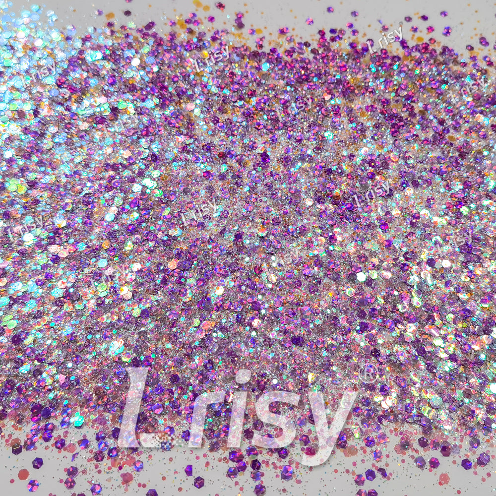 Custom Mixed Iridescent Glitter MIX081 (By KC)