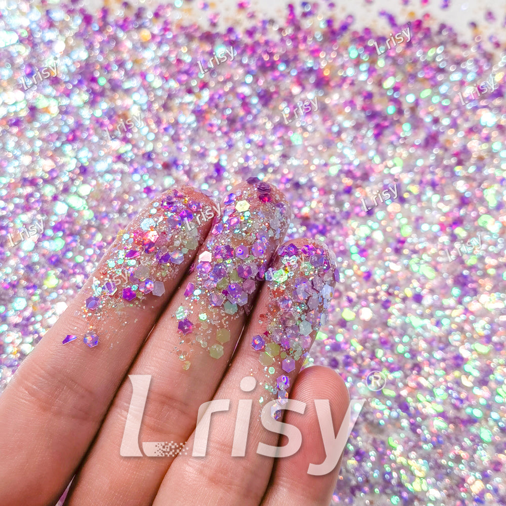 Custom Mixed Iridescent Glitter MIX081 (By KC)