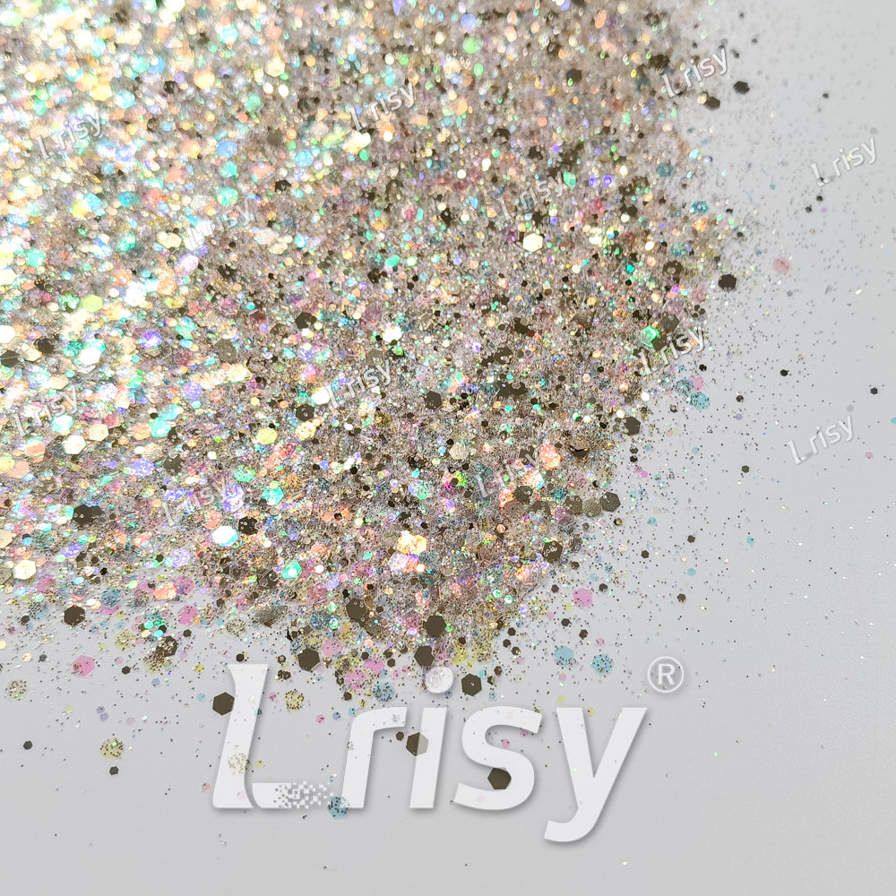 Custom Mixed Iridescent Glitter MIX089 (By KC)