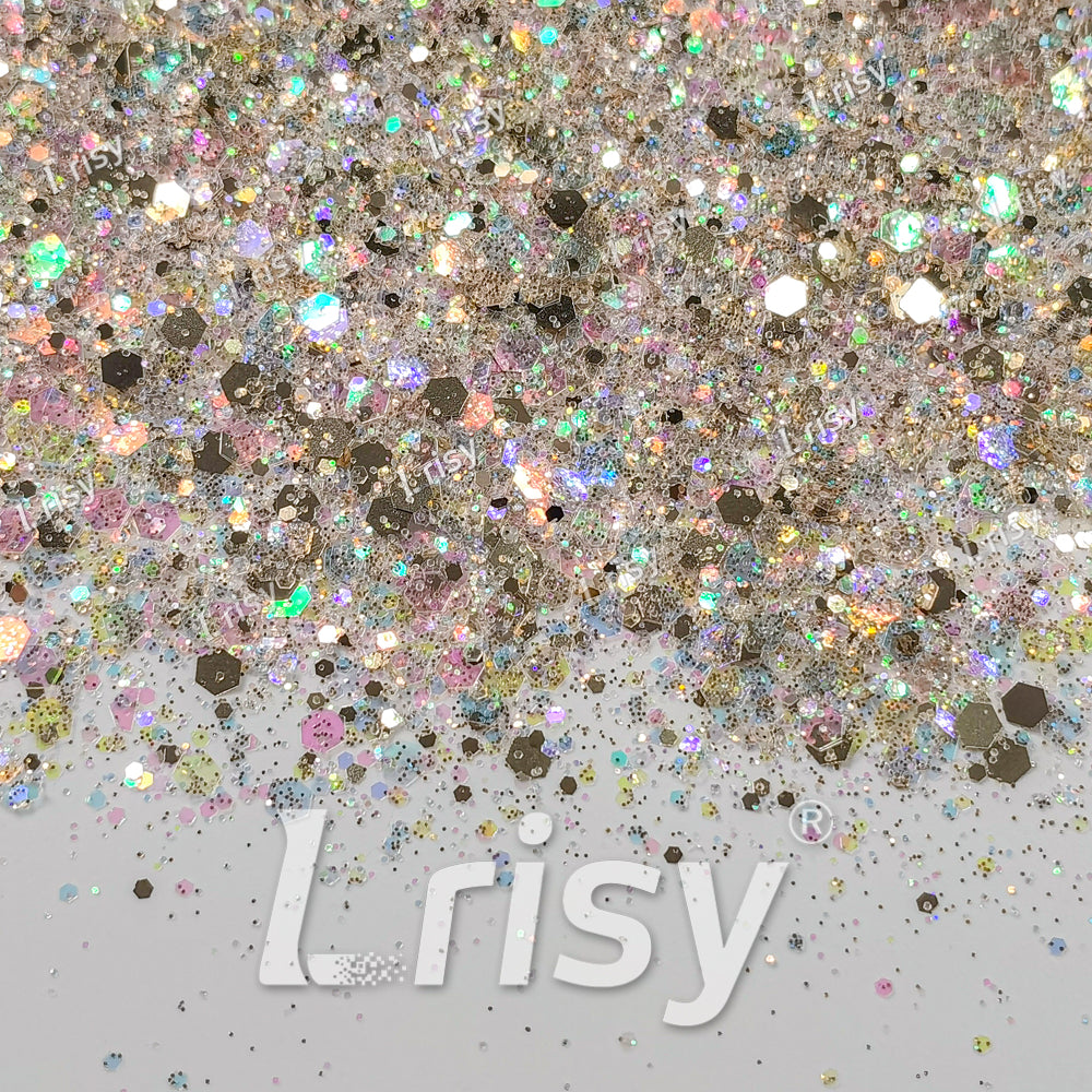 Custom Mixed Iridescent Glitter MIX089 (By KC)
