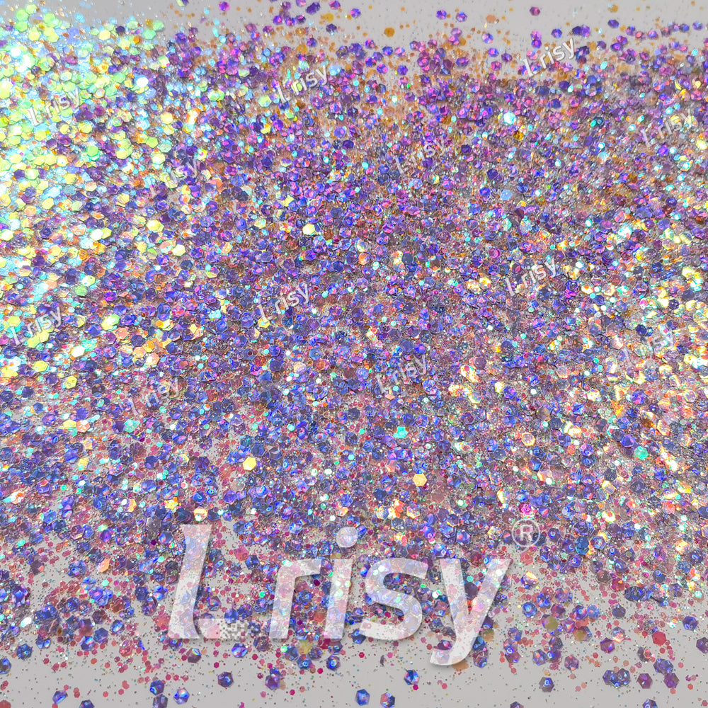 Custom Mixed Iridescent Glitter MIX080 (By KC)