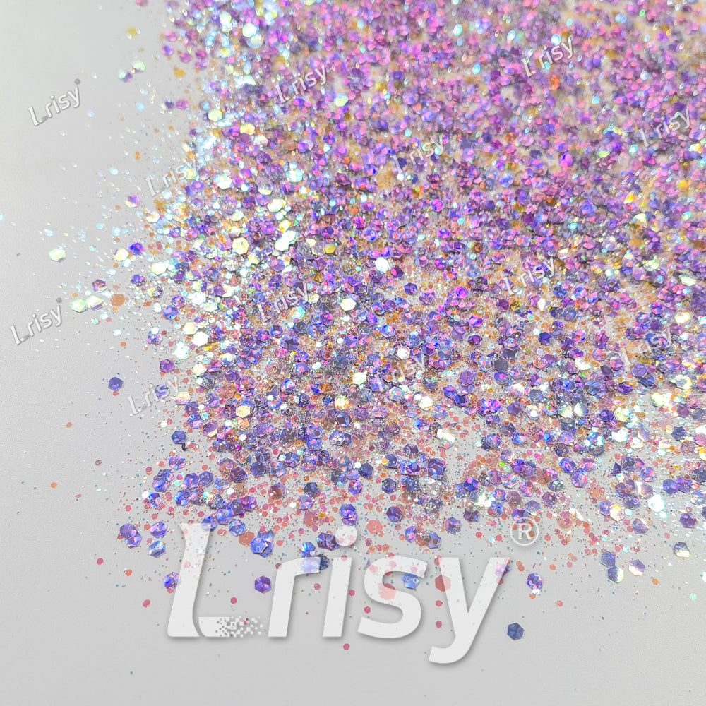 Custom Mixed Iridescent Glitter MIX080 (By KC)