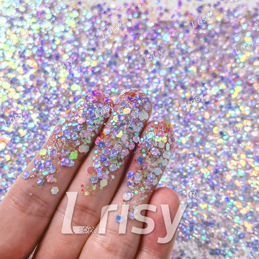 Custom Mixed Iridescent Glitter MIX080 (By KC)