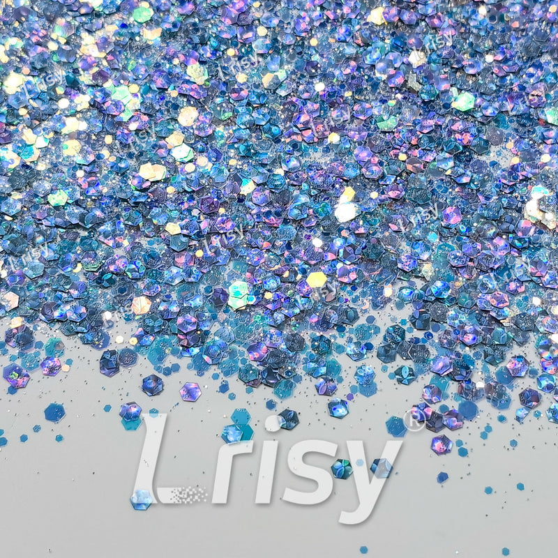 Custom Mixed Iridescent Glitter MIX085 (By KC)