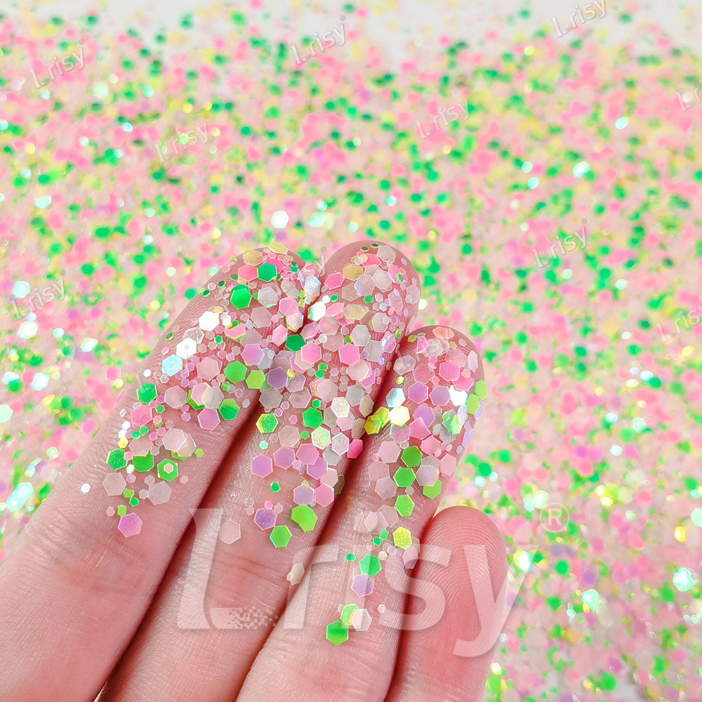 Candy Glow Custom Mixed Glitter WAL920 (By trippin_sarah)
