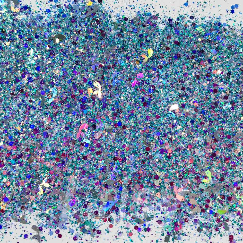Mermaid's Tail Custom Mixed Glitter WAL924 (By elizamelio.creations)
