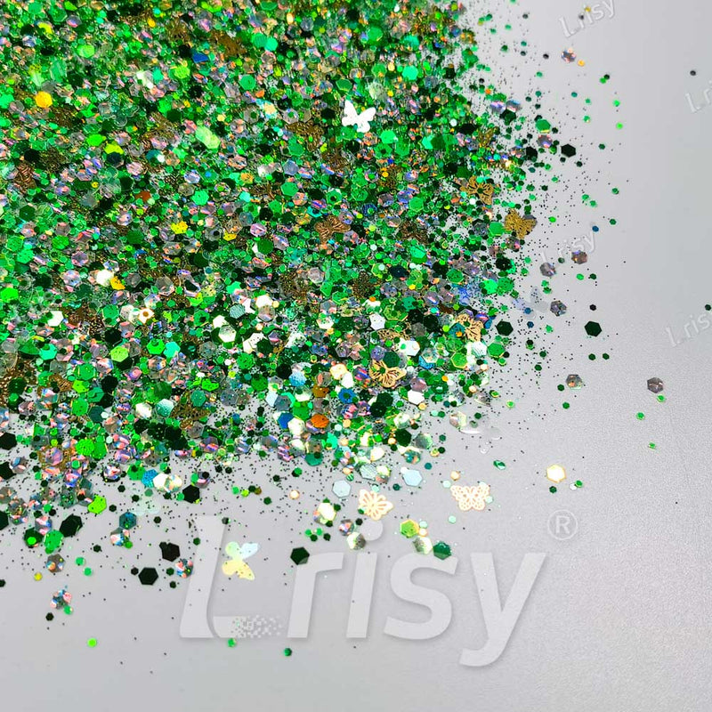 Garden Bliss Custom Mixed Glitter WAL925 (By elizamelio.creations)