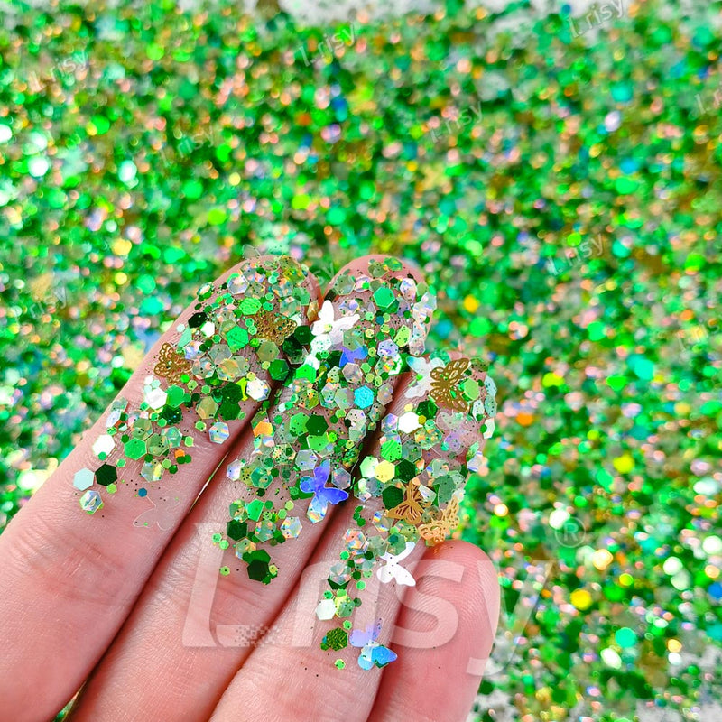 Garden Bliss Custom Mixed Glitter WAL925 (By elizamelio.creations)