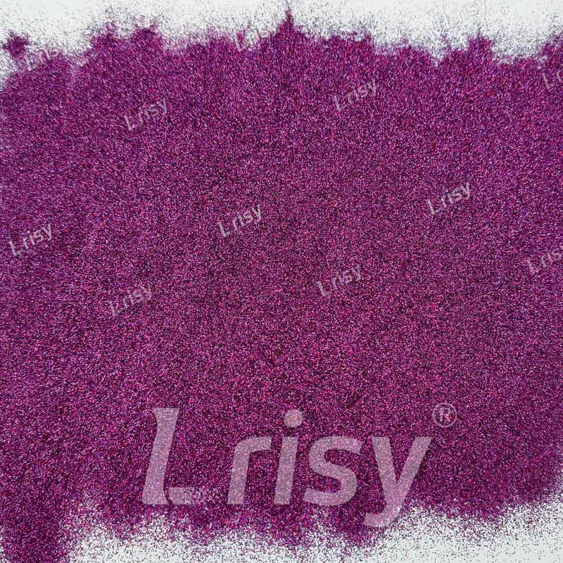 0.2mm Holographic Purple Professional Cosmetic Glitter For Lip Gloss, Lipstick FCHL800