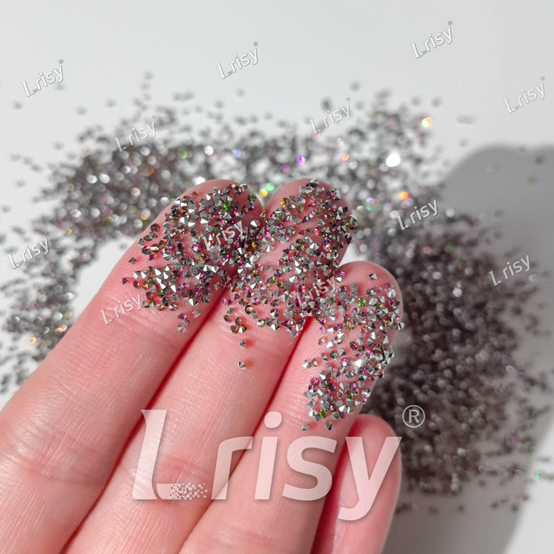 0.8-1mm Mix Multicolor Pointed Back Rhinestones PRS122